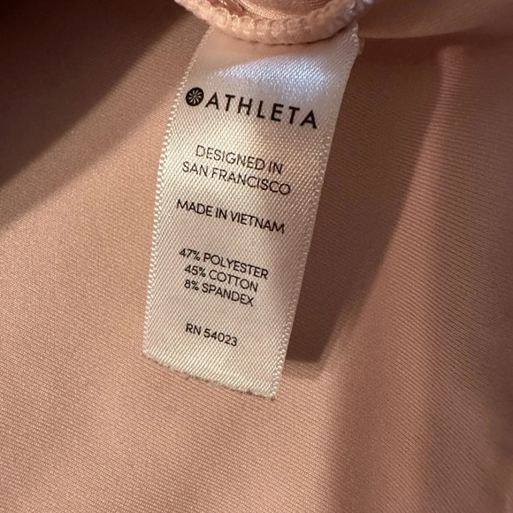 ATHLETA LIGHT PINK PULLOVER SWEATSHIRT L(b3 - Picture 7 of 15
